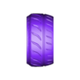 tire_L_left_x2.stl WHEELS Rays TE37 R19 (TOONED)