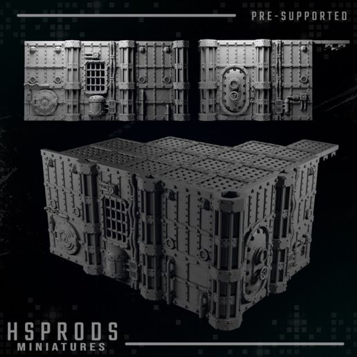 Terrain scifi war game 3D model