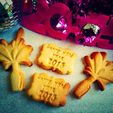 model_233.jpg STL-Datei Happy New Year Cookie Cutter kostenlos・3D-druckbares Modell zum herunterladen