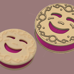 Sin-título-1.png STL file GRINDER SMILE GRINDER・3D printer design to download