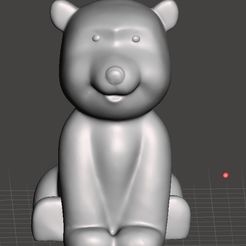 polar-bear.jpg STL file cute polar bear・3D printing idea to download
