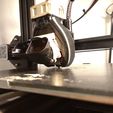 Ender 3, 3 V2, 3 pro, 3 max, двойной 40-мм осевой вентилятор hot end duct / fang. CR-10, прямой привод Micro Swiss и совместимость с боуденом. Для печати не требуется поддержка