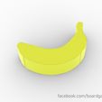 banana.jpg Banana Meeple Token for Board Games