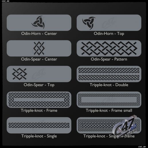 V-bookmark-Set-2.jpg Viking Bookmarks Set