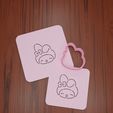 HellowKitty001-Stencil-cutter.jpg Set Stencil + Cutter "Hellow Kitty #1".