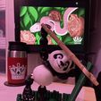 Flexi Factory Bambu Lab Print-in-Place Panda and Stand