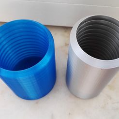koozie2.jpg Free 3D file High-Tech Soda Can Cooler・3D printable object to download