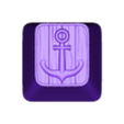 Ancla Keycap.stl Anchor - keycap to print