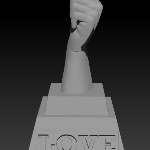 t / hand with korean heart gesture - San valentin / Valentine's day 3D model