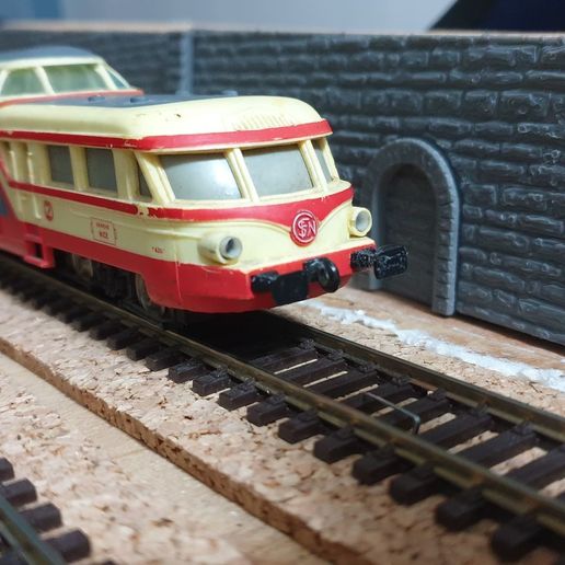 Autorail Panoramique Jouef HO - Genève Nice - Modélisme Ferroviaire Occasion