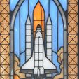 DSC_0133.jpg Space Shuttle Stained Glass Lightbox
