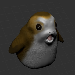 Capture d’écran 2017-12-05 à 10.36.41.png Fichier STL gratuit star wars 8 - porg・Design pour imprimante 3D à télécharger