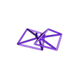 geo-bowtie.OBJ Fichier OBJ Geometric Bow Tie・Design imprimable en 3D à télécharger