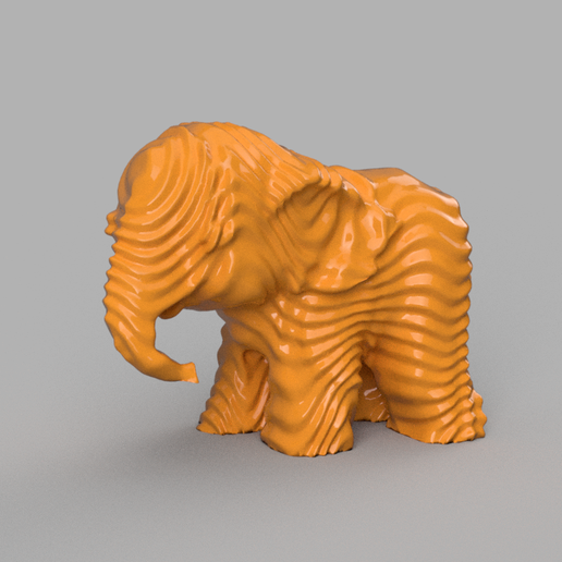 Free STL file Elephant・3D printer design to download・Cults