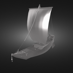 Vintage-ship-render.png STL-Datei Oldtimer-Schiff・Modell zum Herunterladen und 3D-Drucken