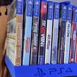 Playstation 4/3 Game Case Holder- Flat & Full Back Options