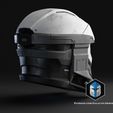 10005-1.jpg Imperial Mandalorian Commando Spartan Helmet Mashup - 3D Print Files