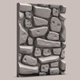 Stone-wall0000.jpg Stylized Wall Section for 3D Printing