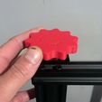 CR10_Z-axis-cover-plate-and-knob_by-Baschz-Leeft-bigger2.jpg Ender 3 Z-Axis Manual Adjustment Knob (also CR-10 (mini), Hictop, Tevo Tornado)