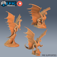 Copper-Dragon.png Copper Dragon Set ‧ DnD Miniature ‧ Tabletop Miniatures ‧ Gaming Monster ‧ 3D Model ‧ RPG ‧ DnDminis ‧ STL FILE