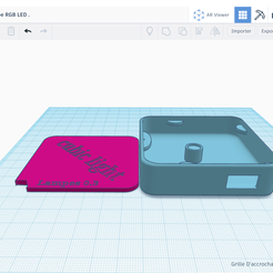 08D87AB2-D61E-4542-82CD-DBB1DCAF5DF2.png Free 3D file Demo LED Lamp ,Simple and Futuristic Design @・3D printing idea to download