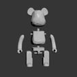 articulado.jpg Bearbrick Articulated Low poly faceted Articulated