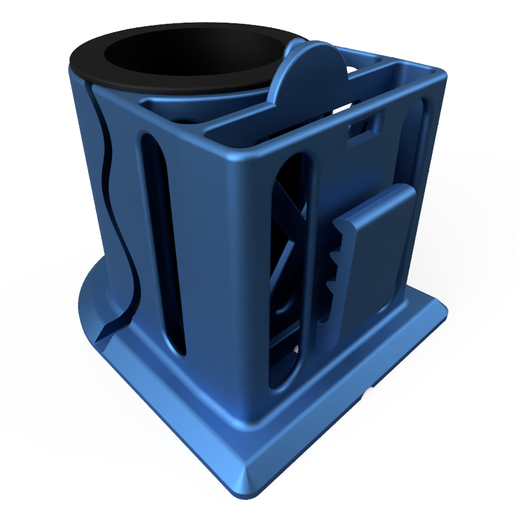 sup-cup-drink-phone-sunglass-holder-paddleboard-ortho-back.png [VERSÃO ACTUALIZADA DISPONÍVEL] Suporte para bebidas SUP CUP 3 em 1 (V1)