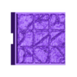 floor 1X1  B.stl terrain, tile, rpg, 28 mm, d&d, Dungeon set 1 (Quick tiling system)