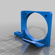 BMG-LH-E5-4010FanBracket.png Bondtech BMG Left Hand (Mirrored) Compact Extruder Mount E3D V6 on Ender 5 5 plus