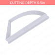 1-4_Of_Pie~3.75in-cookiecutter-only2.png Slice (1∕4) of Pie Cookie Cutter 3.75in / 9.5cm