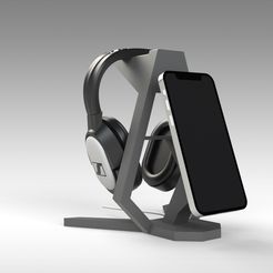 MAGSAFE-HEADPHONE-STAND-3.jpg Headphone Stand With iPhone MagSafe Wireless Charger