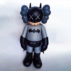 00000.jpg Файл STL Kaws Classic Batman・Модель 3D-принтера для скачивания