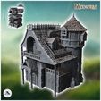 1-PREM.jpg Medieval village pack No. 9 - Medieval Gothic Feudal Old Archaic Saga 28mm 15mm RPG