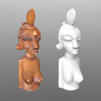 Frontal.png African tribe figure // African tribe figure