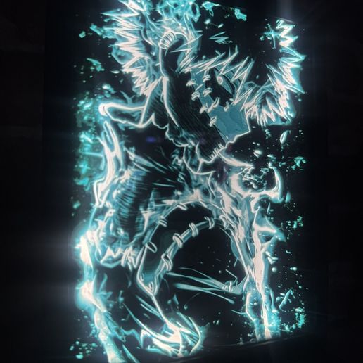 🖼️ DABI MY HERO ACADEMIA MARCO NEON・Archivo STL para