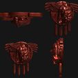 4.jpg Archivo STL indio y lobo・Objeto de impresión 3D para descargar