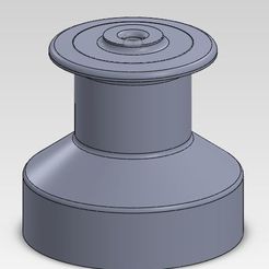winch.JPG Archivo STL gratis Cabrestante Modelo de barco de vela・Objeto para impresora 3D para descargar
