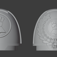 Capture.png Free STL file Fist Grave Shoulder Pad・3D printing design to download