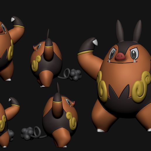 pignite-cults.jpg Pokemon - Tepig, Pignite y Emboar
