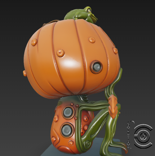 SNAG-0106.png Pumpkin Spirit with Frog Buddy