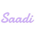 Saadi.stl Saadi