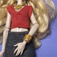 IMG_6841.jpeg Ever After High custom basic Ramona Badwolf doll accessories set