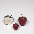IMG_20220310_190117.jpg Doll house diorama Red apple / manzana roja