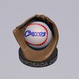 Charros01.jpg BaseBall trophy (trophy) glove and ball