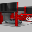 2.png Diorama Garage | Diecast Garage | 1:64 1/64 |