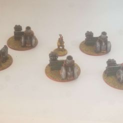 20230129_110555.jpg Archivo STL FHW: Battle Force "fund raiser" Artillery comlete set・Plan imprimible en 3D para descargar
