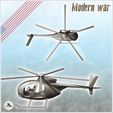 5.jpg Hughes OH-6 Cayuse Loach helicopter - USA US Army Cold War America Era Iron Curtain Warfare Crisis Conflict