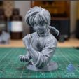 88-2.jpg Ranma ½ - Dual Bust Diorama - 3D Model STL (Presupported)