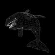 UV.jpg ORCA Killer Whale Dolphin FISH sea CREATURE 3D ANIMATED RIGGED MODEL