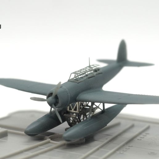 suraido23.jpg 1/350 IJN E13A1 Type 0 Recon Seaplane "Jake" [STL]